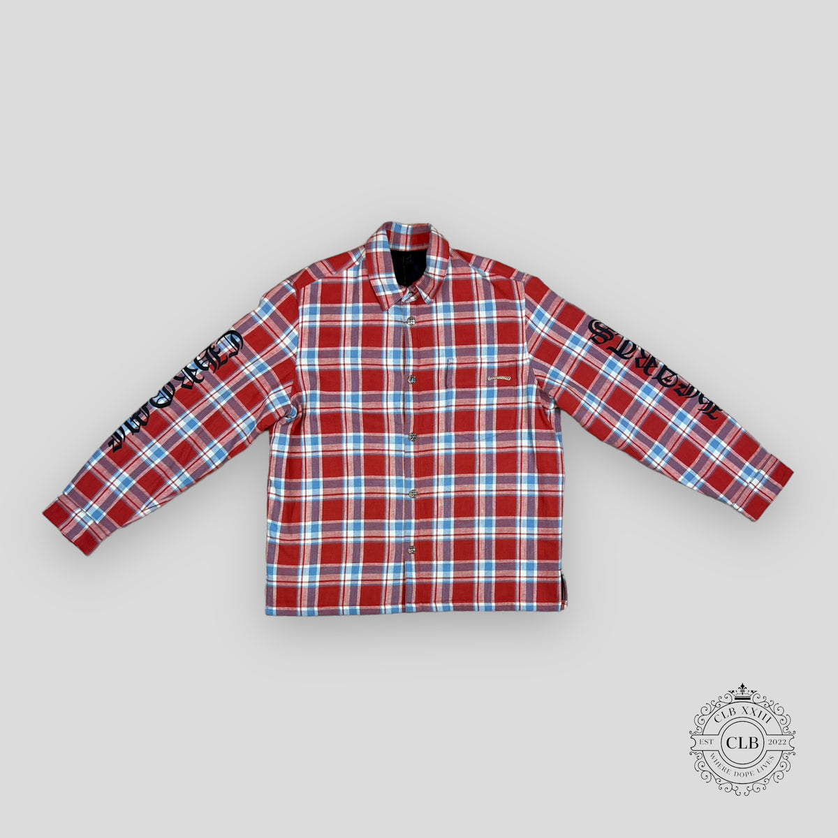 Chrome Hearts Padded Flannel Shirt