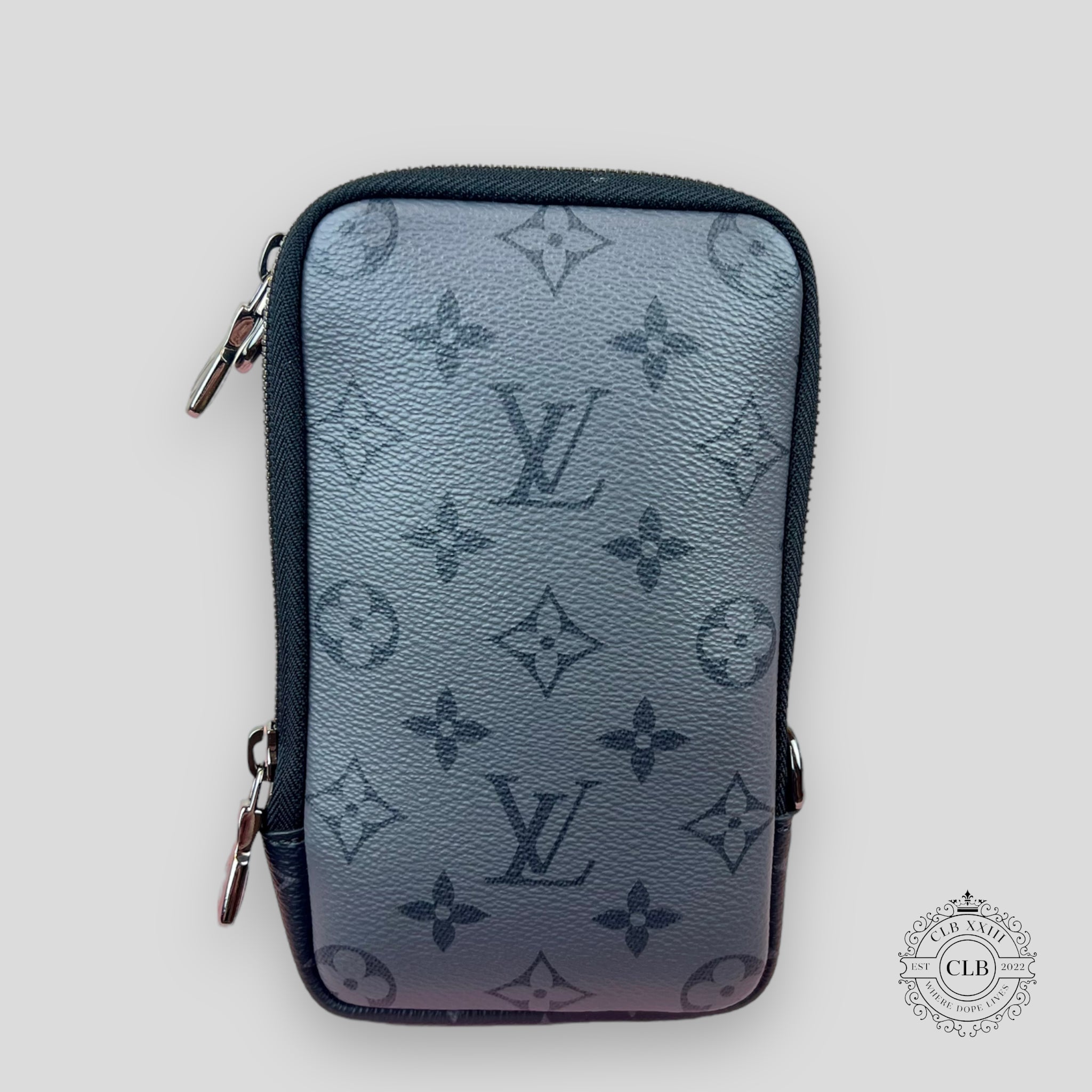 LOUIS VUITTON MONOGRAM DOUBLE PHONE POUCH