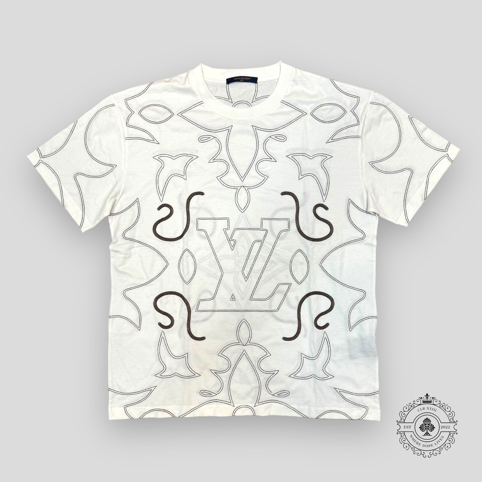 Louis Vuitton Embroidered Cotton Shirt