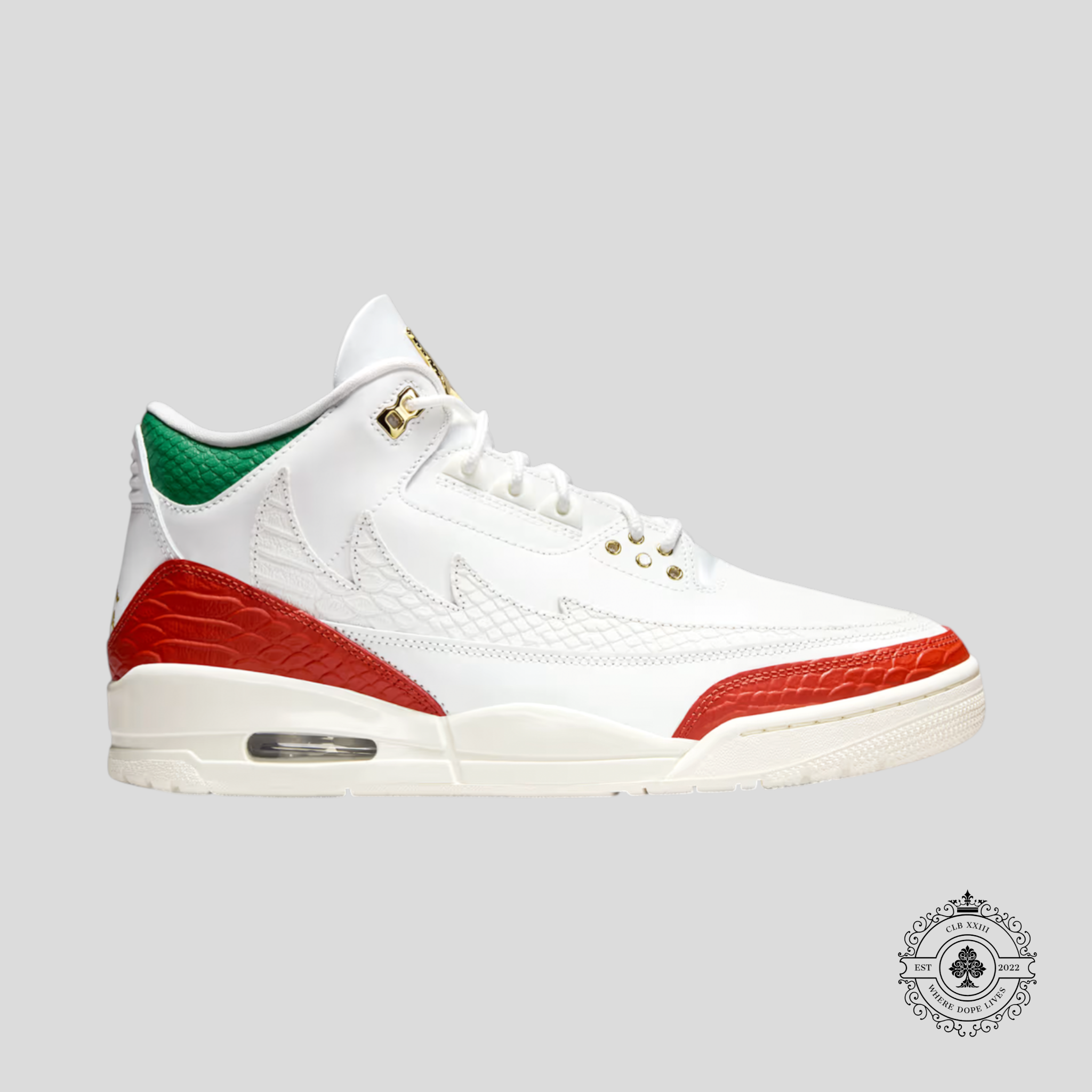 Air Jordan 3 Retro El Vuelo Summit White