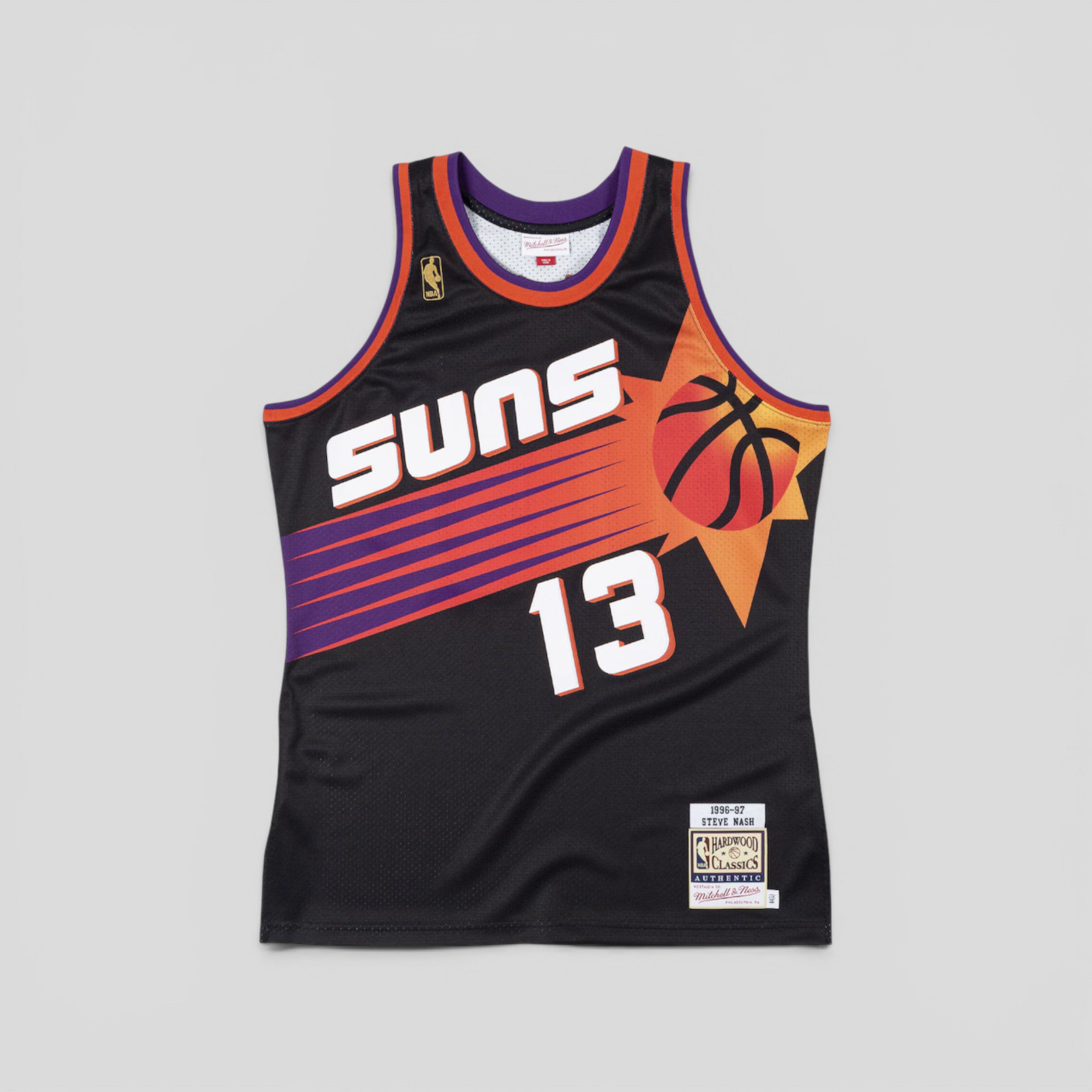 Mitchell & Ness Phoenix Suns 1996-97 Steve Nash Jersey in Black