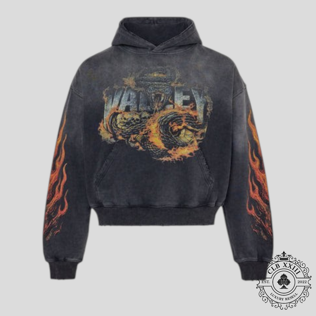 Vale Serpent Hoodie in Black
