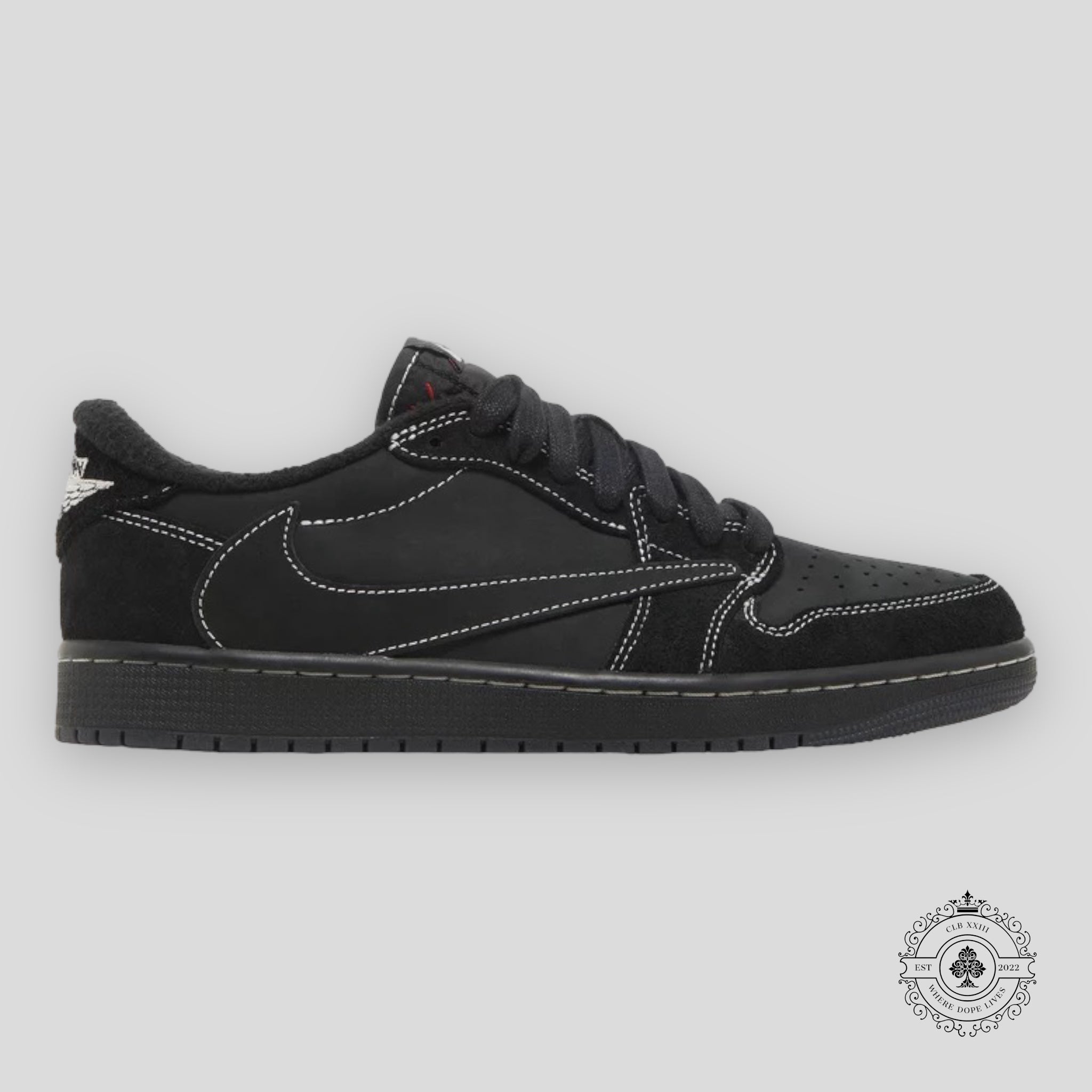 Air Jordan 1 Retro Low OG X Travis Scott Black Phantom