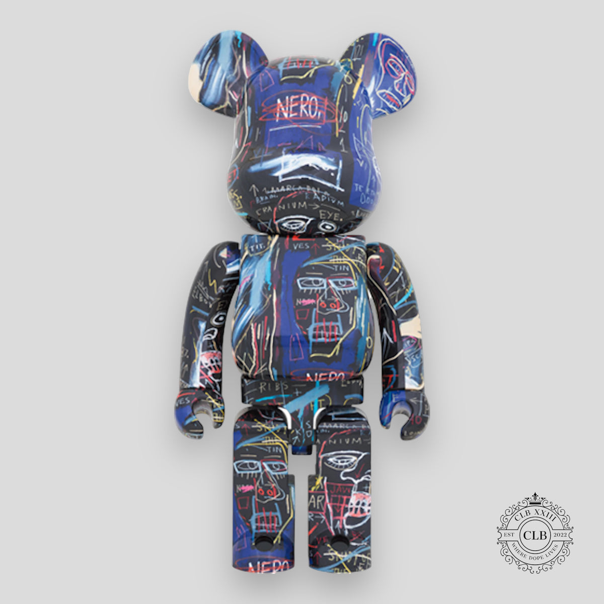 Bearbrick "Jean-Michel Basquiat #7"