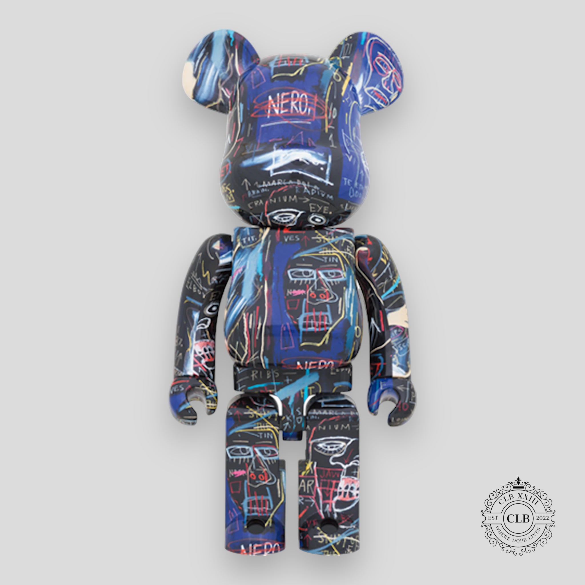 Bearbrick "Jean-Michel Basquiat #7"