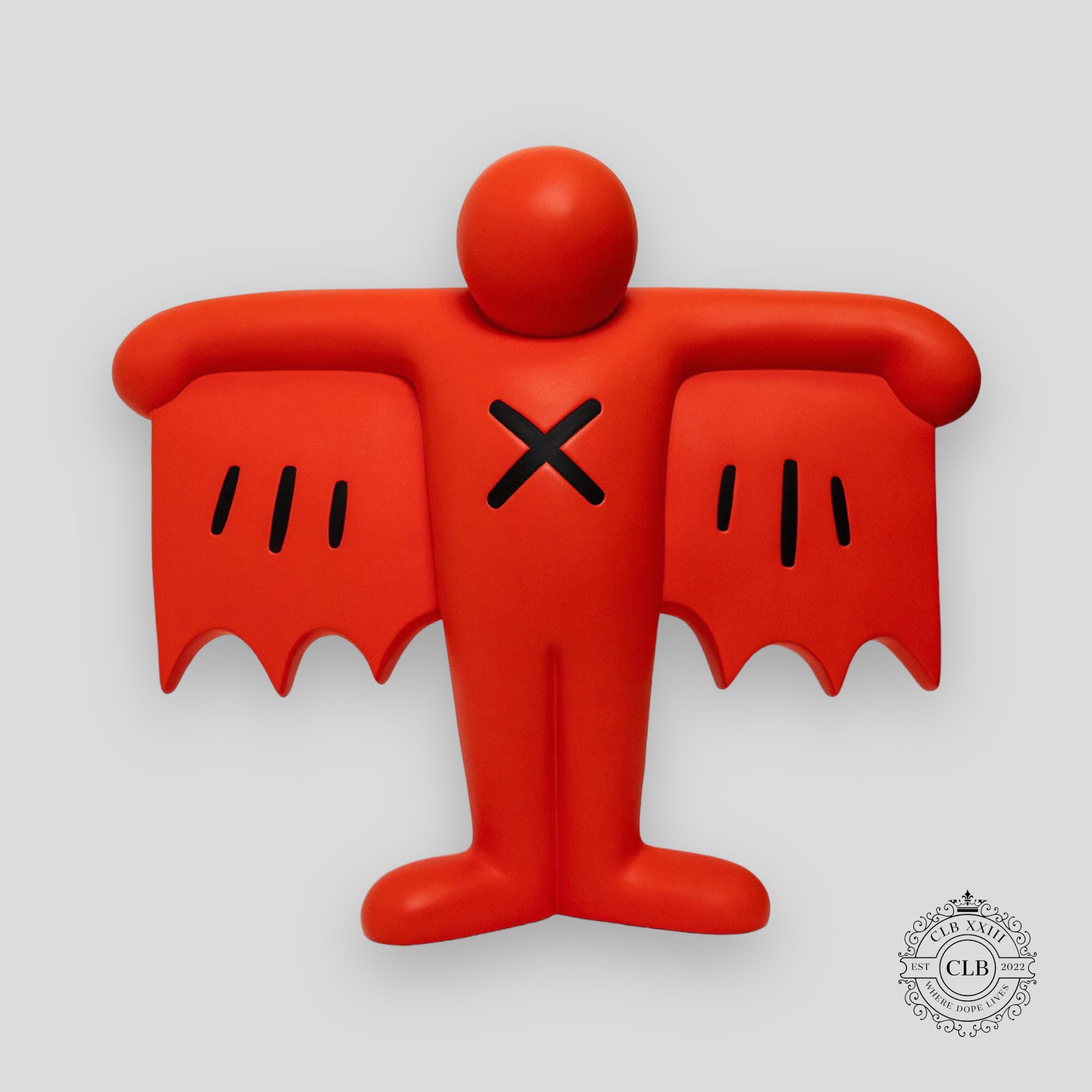 MEDICOM KEITH HARING FIGURE "FLYING DEVIL"