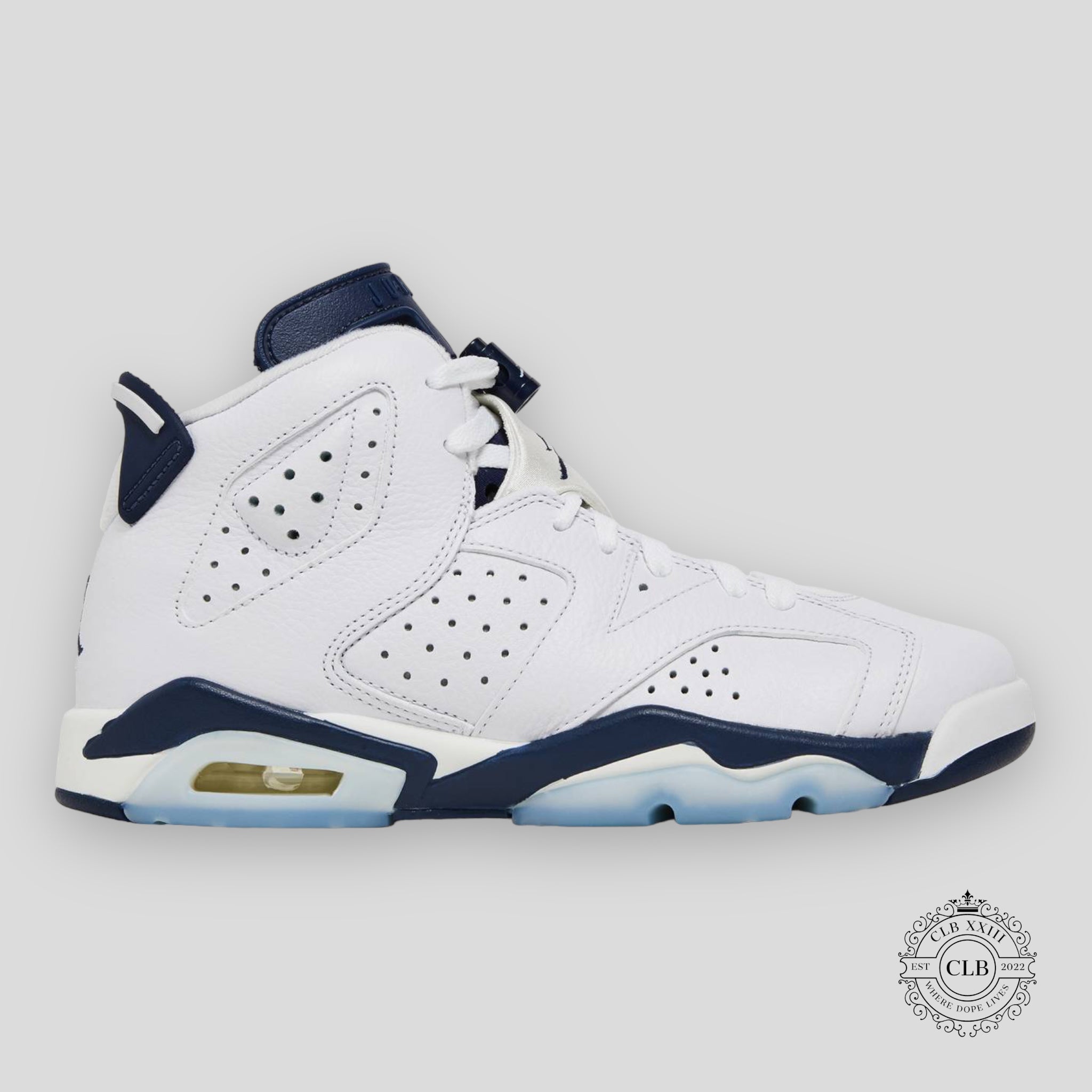 AIR JORDAN 6 RETRO (GS) "MIDNIGHT NAVY"