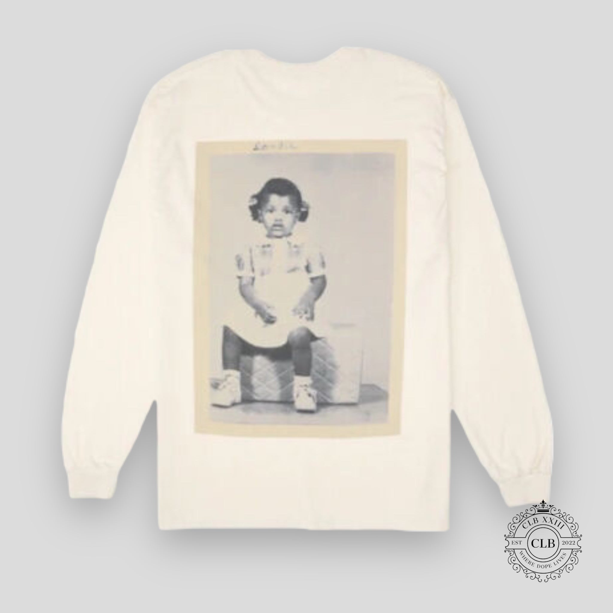 KANYE WEST DONDA LONG SLEEVE TEE - WHITE