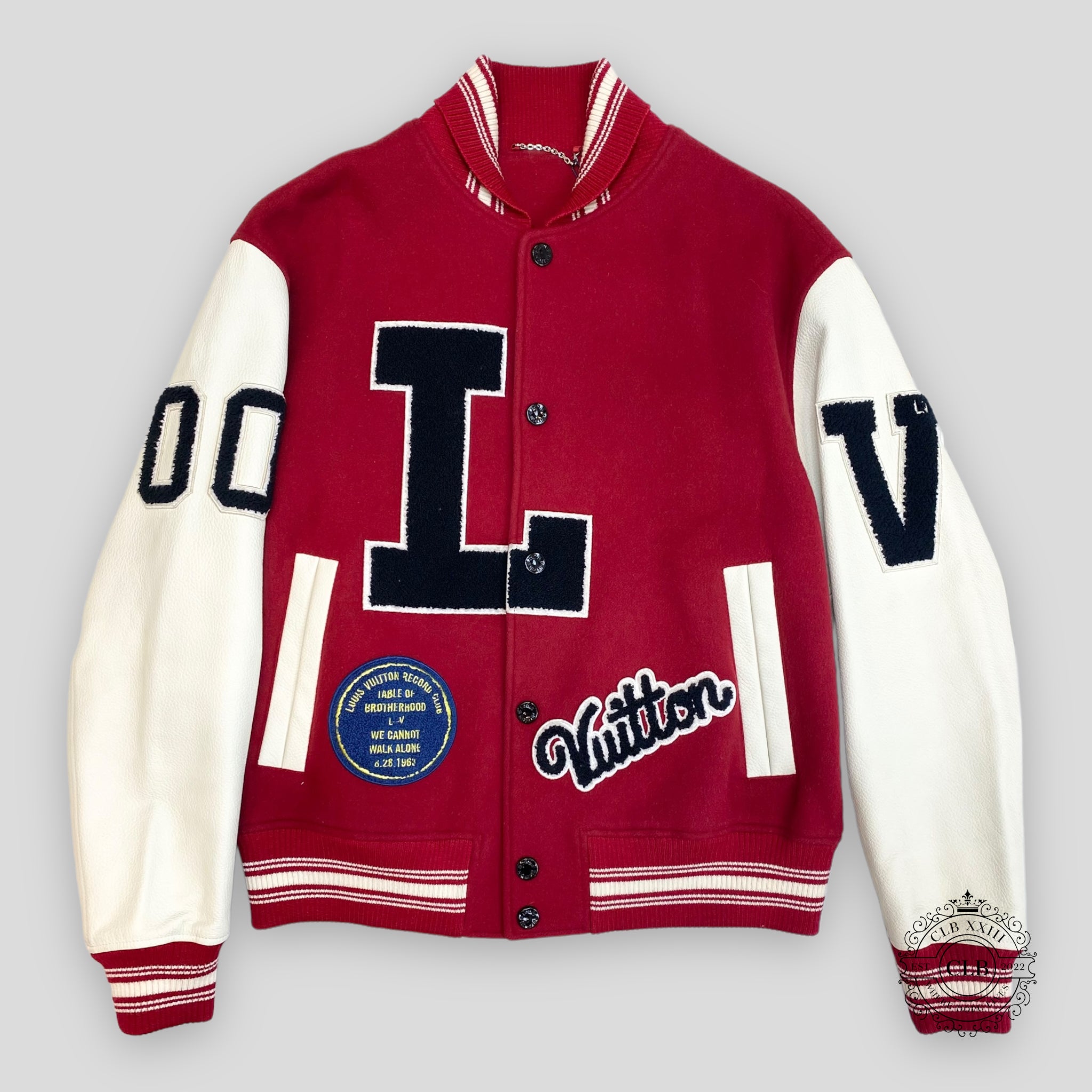 Louis Vuitton 2019 Dreaming Varsity Jacket - Red Outerwear