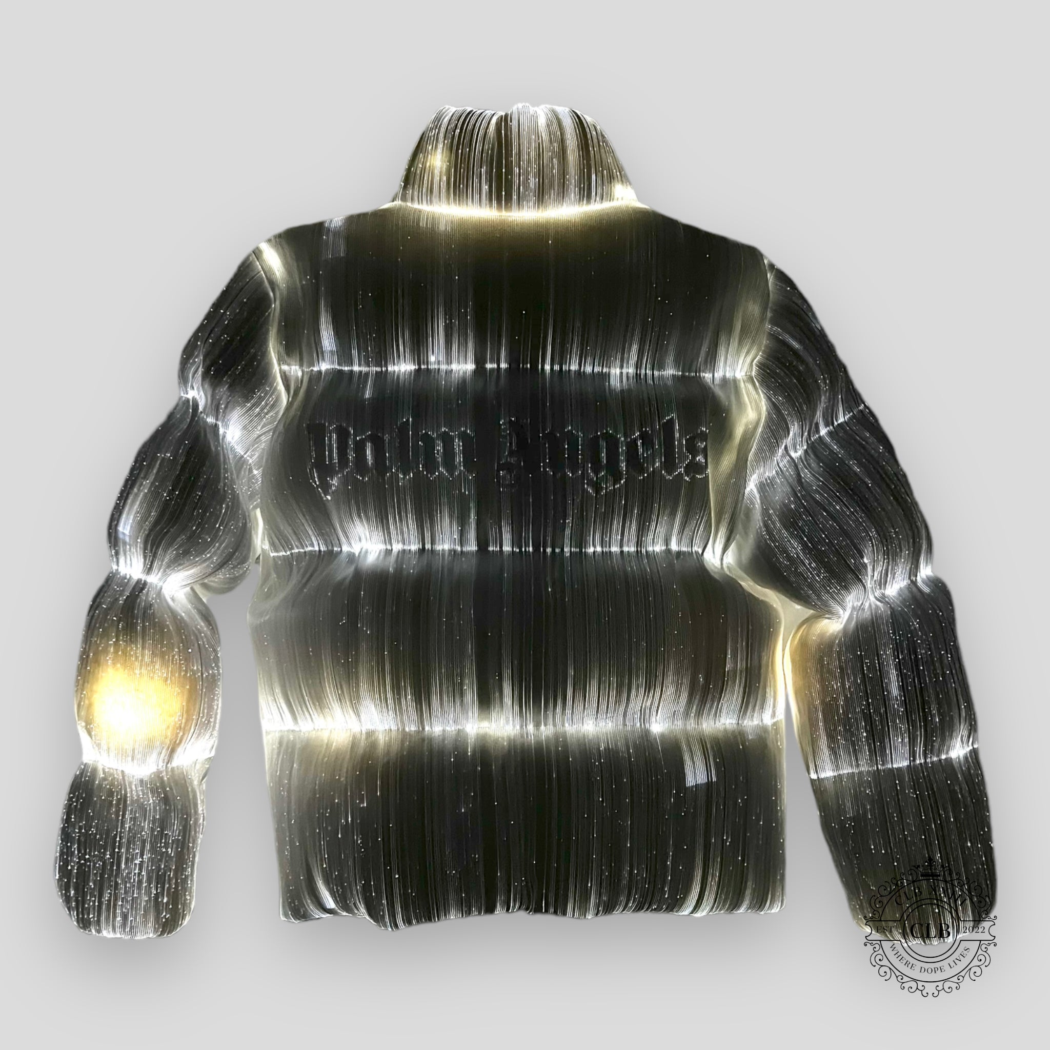 MONCLER PALM ANGELS MAYA 70 JACKET - WHITE
