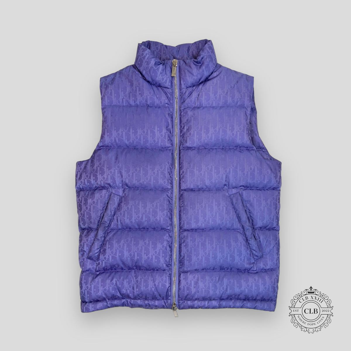 Dior Manteaux Vest in Purple