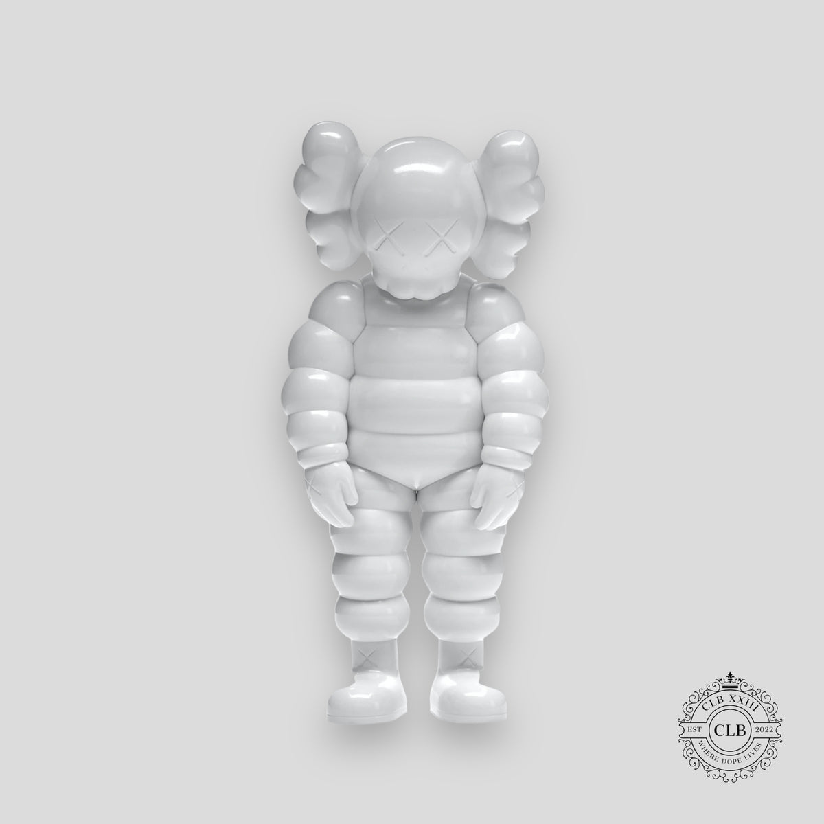 KAWS VINYL FIGURE "WHAT PARTY - WHITE"