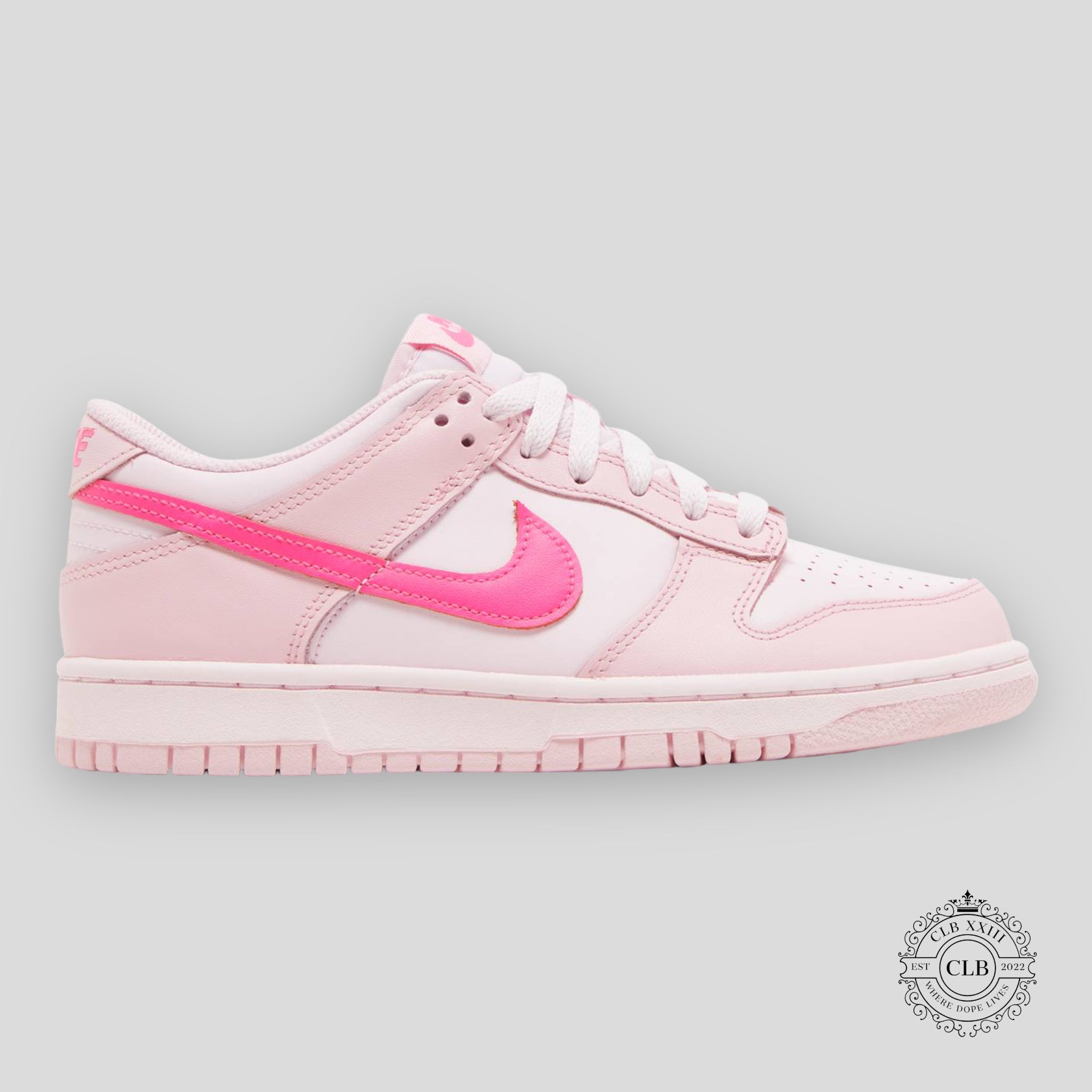 NIKE DUNK LOW (GS) "TRIPLE PINK"