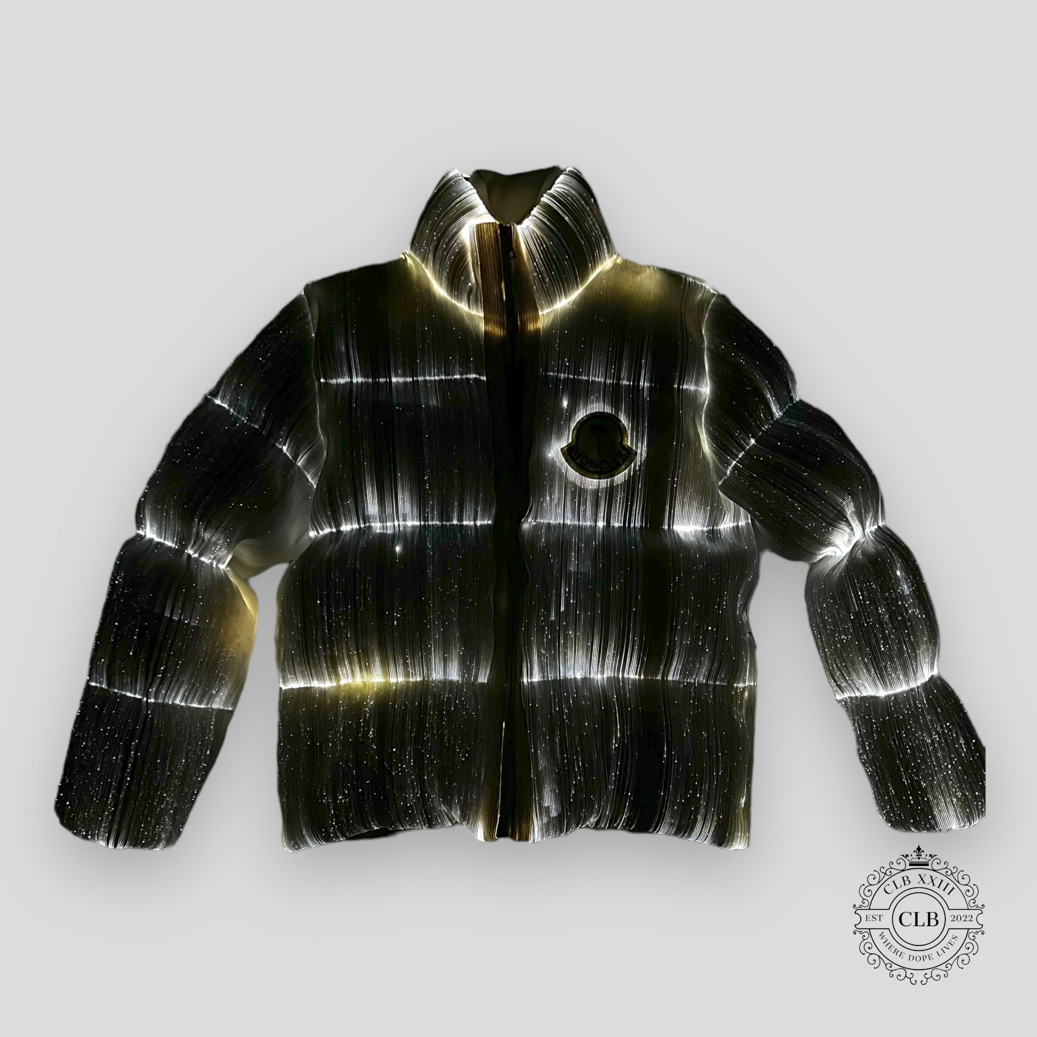 MONCLER PALM ANGELS MAYA 70 JACKET - WHITE