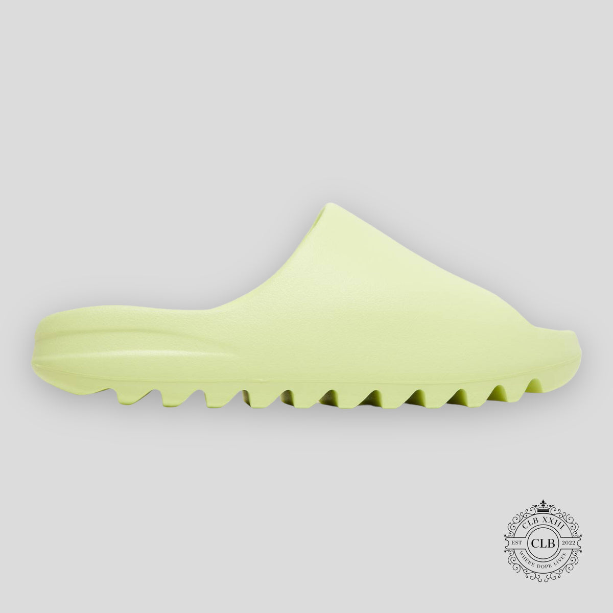 Adidas Yeezy Slide in Glow Green