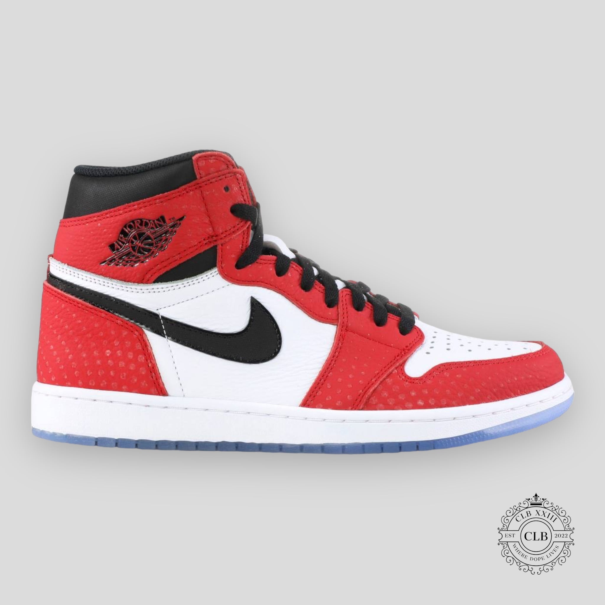 AIR JORDAN 1 RETRO HIGH OG "SPIDERMAN ORIGIN STORY"