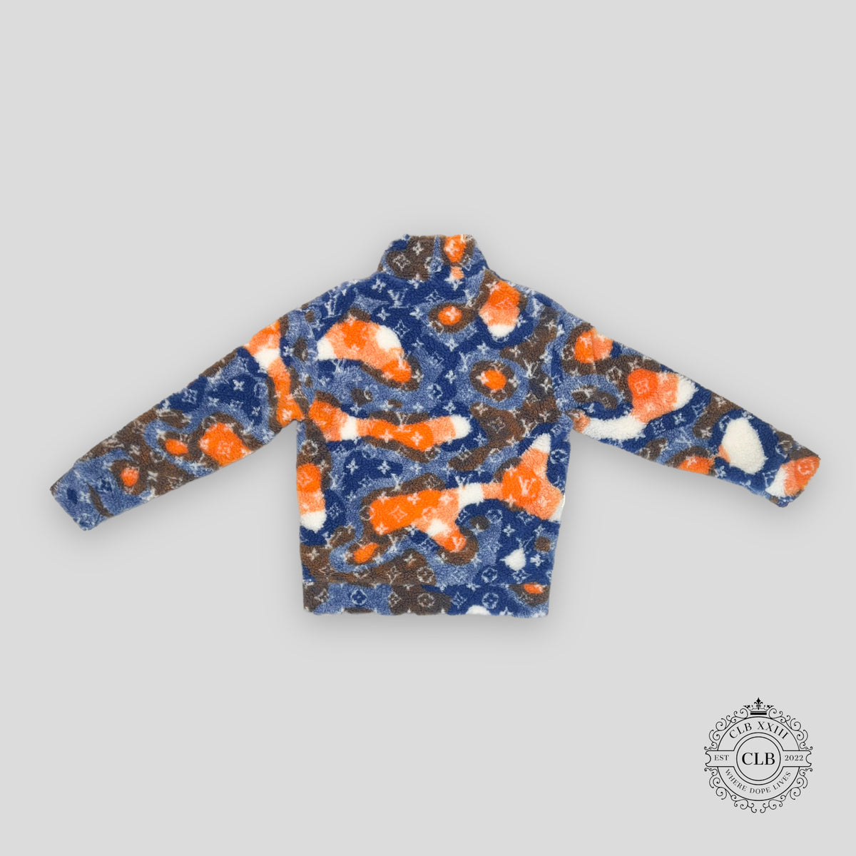 Louis Vuitton Jacquard Camo Fleece Jacket