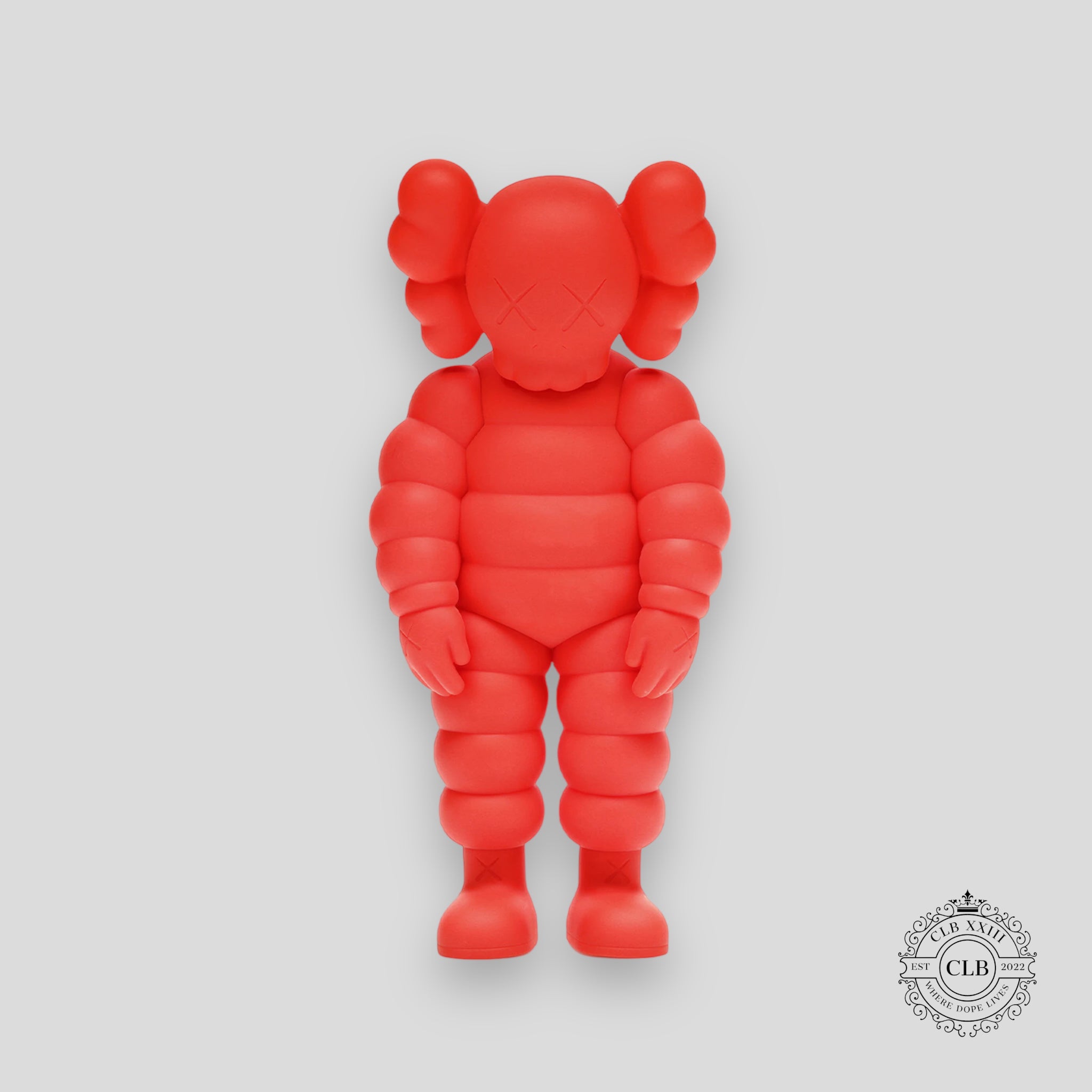 KAWS VINYL FIGURE "WHAT PARTY - ORANGE"