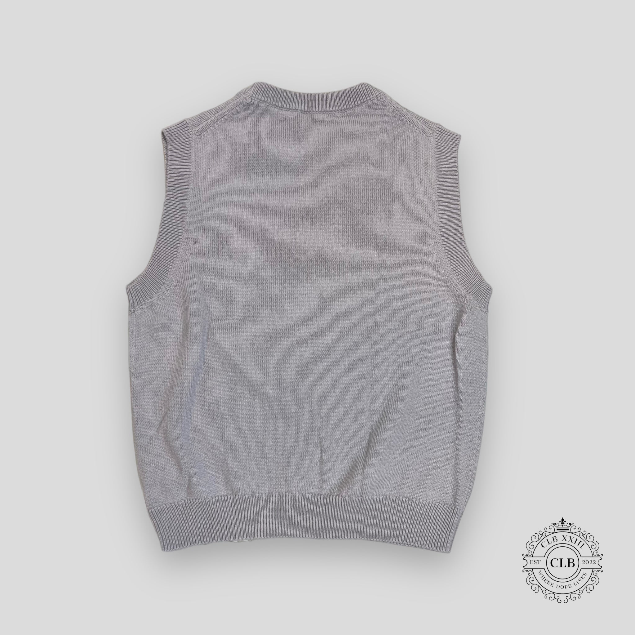 DIOR PULLOVER KNIT VEST - ROSE VIOLET