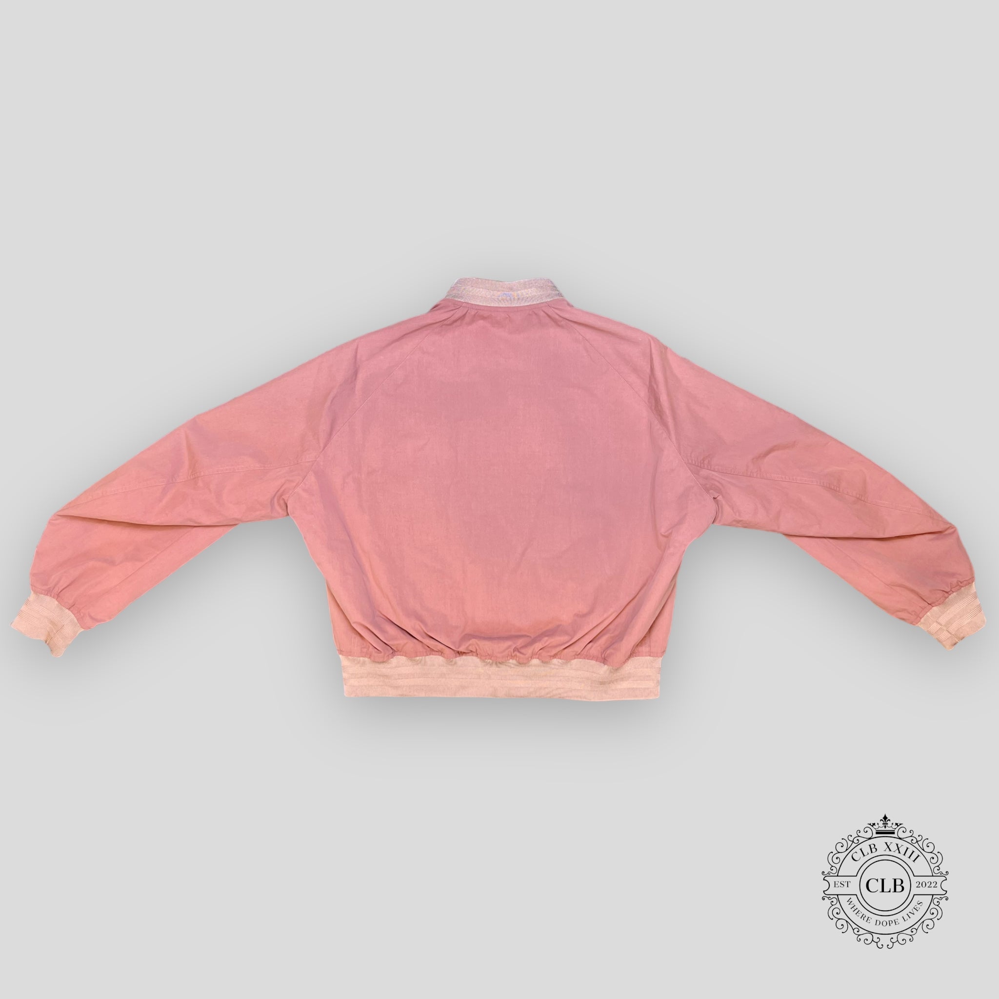 DIOR REVERSIBLE BOMBER JACKET - METAL PINK