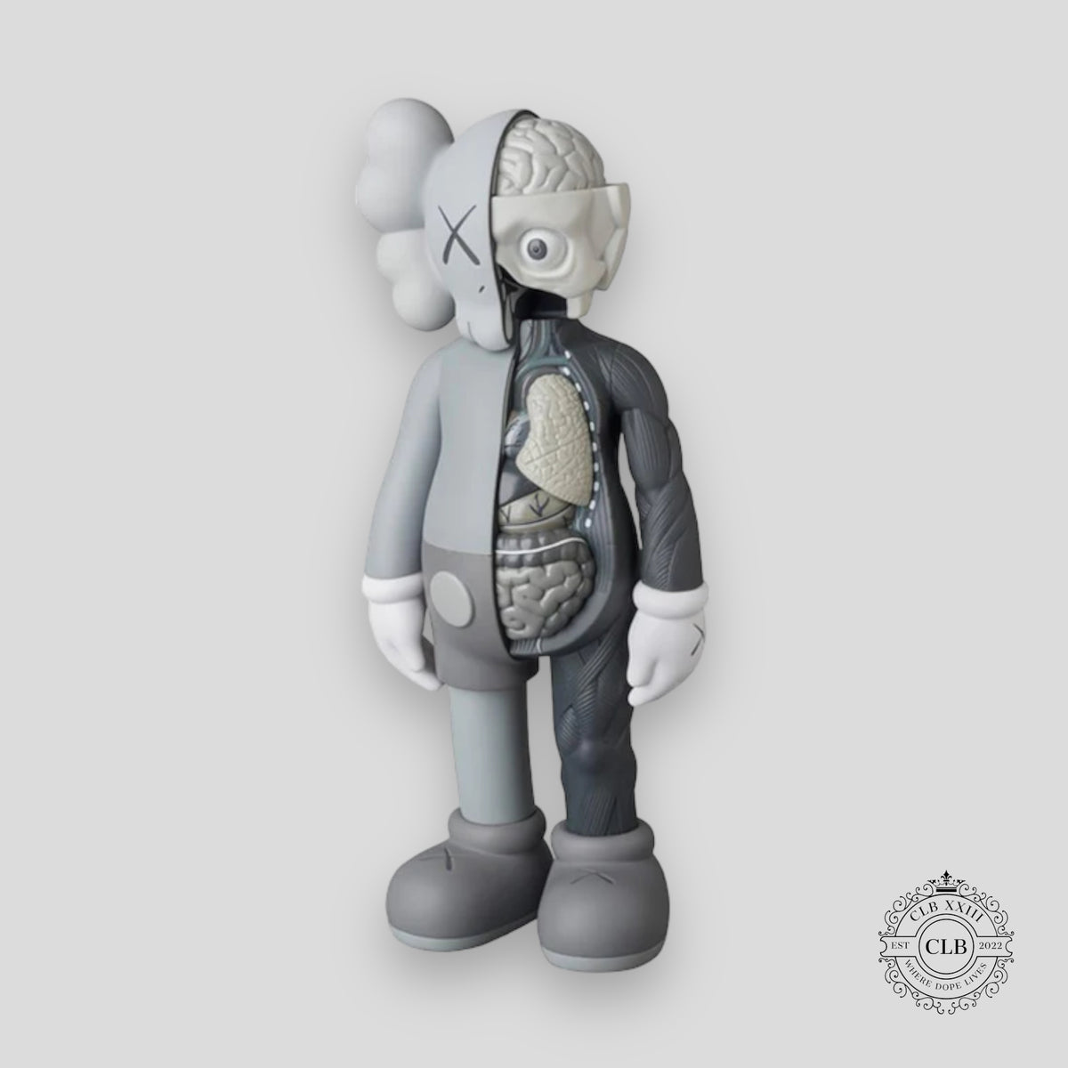 KAWS VINYL FIGURE "COMPANION FLAYED - GREY"