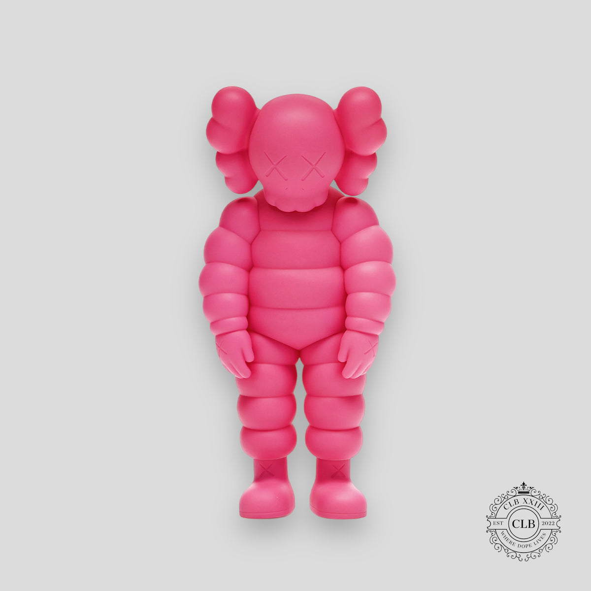 KAWS VINYL FIGURE "WHAT PARTY - PINK"