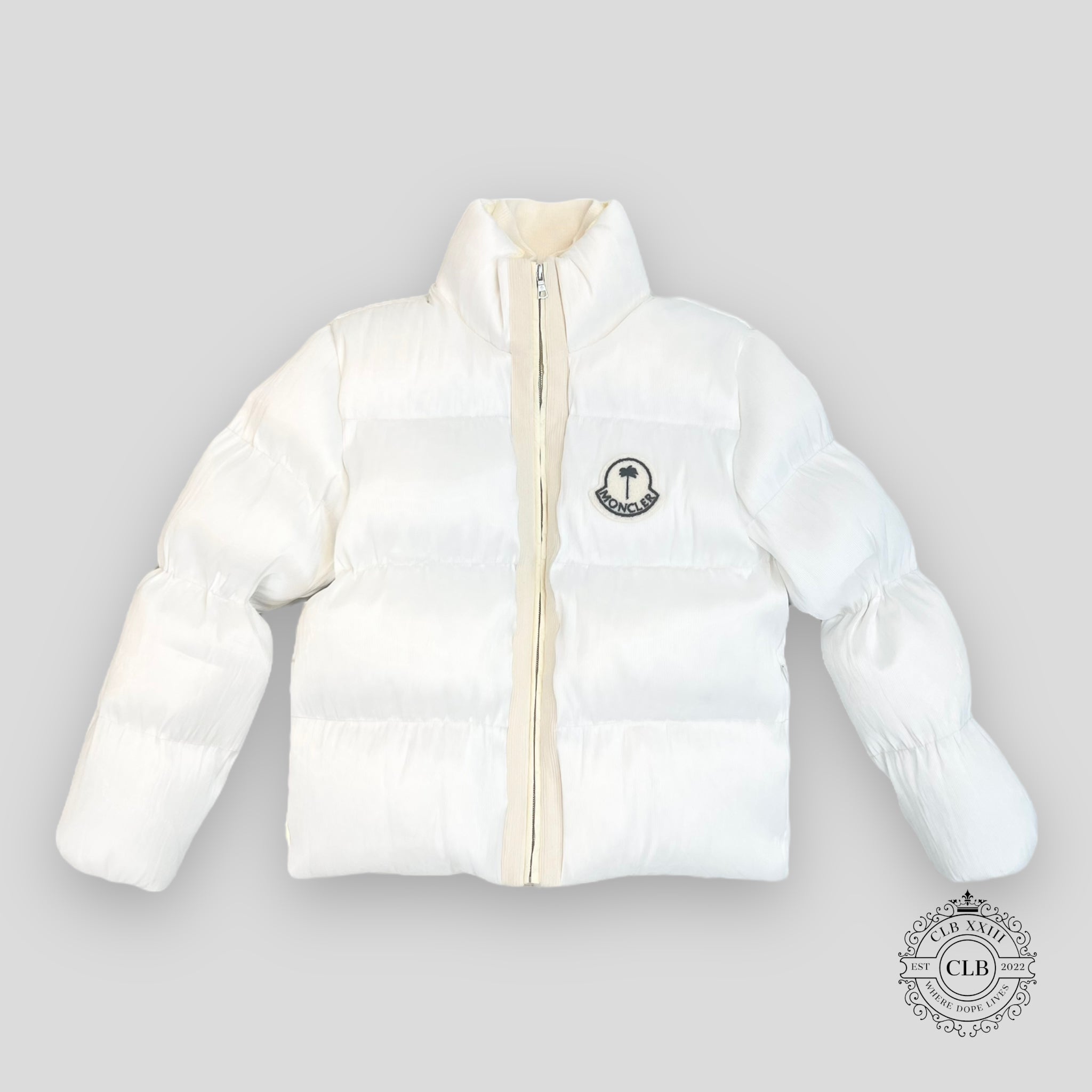 MONCLER PALM ANGELS MAYA 70 JACKET - WHITE
