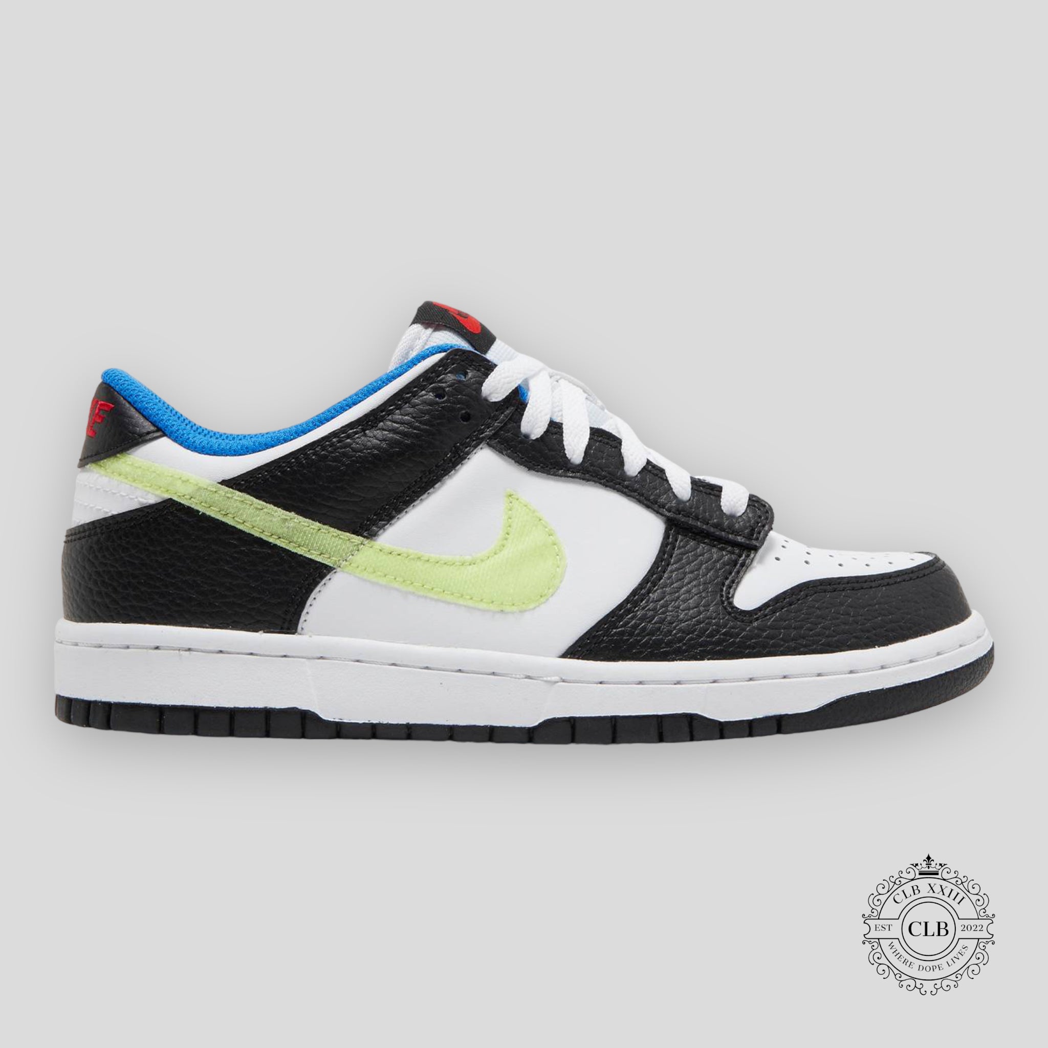 NIKE DUNK LOW (GS) “WHITE LIGHT LEMON TWIST”