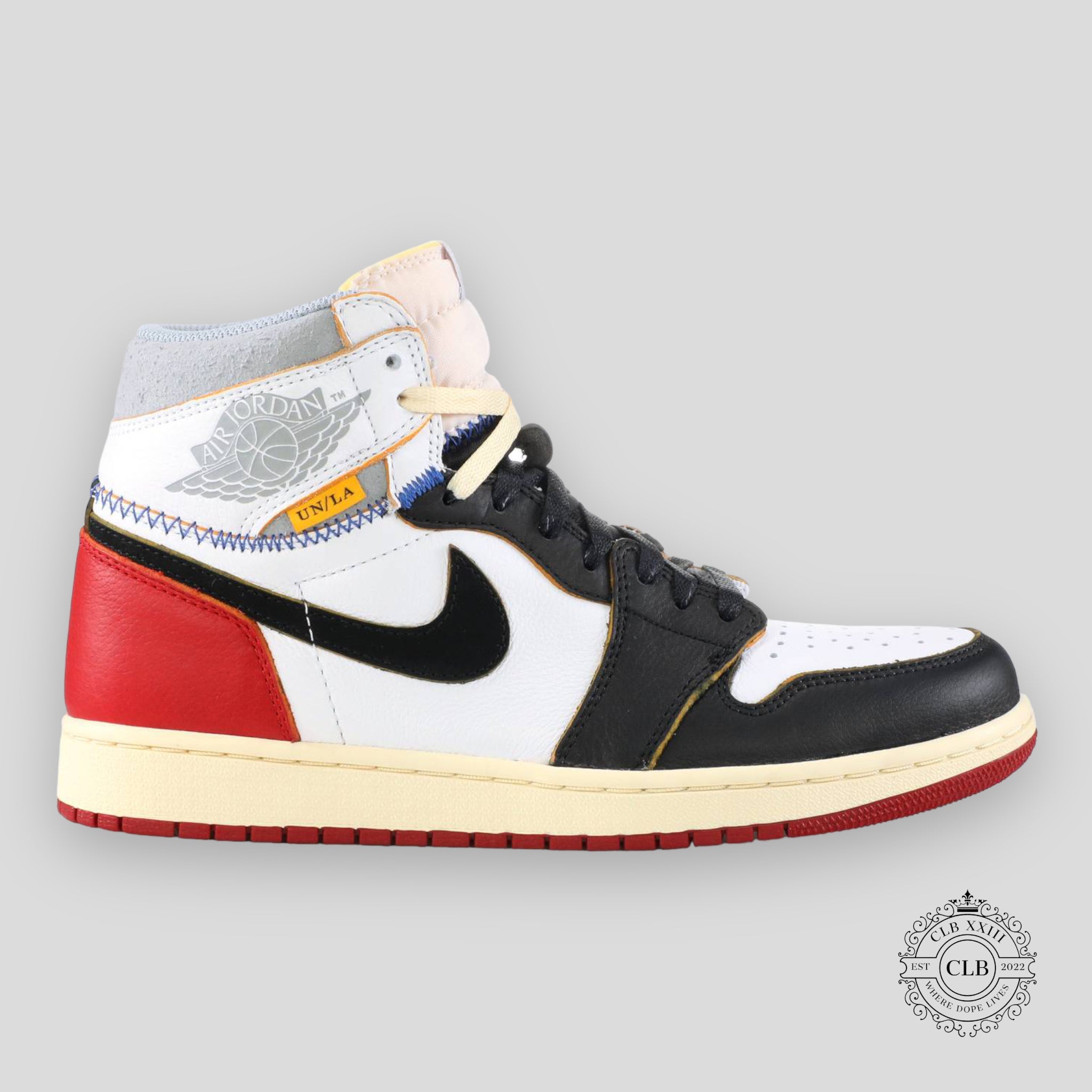 AIR JORDAN 1 RETRO HIGH OG X UNION LA "BLACK TOE"