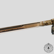 Chrome Hearts Chirp Chirp Glasses in Clear/Gold