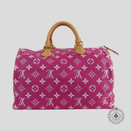 Louis Vuitton Speedy P9 Bandouliere 40 in Fuchsia