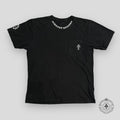 Chrome Hearts Neck Logo Pocket T-Shirt in Black