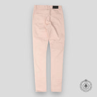 Amiri MX1 Distressed Patch Jeans in Pink