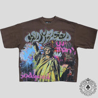 Godspeed Vandal Tee in Mocha