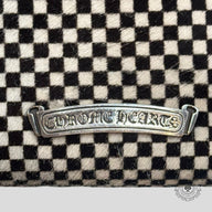 Chrome Hearts Checkered Zip Up Wallet