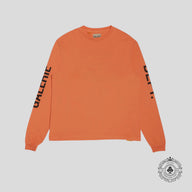 Gallery Dept. French Collector Long Sleeve Tee in Orange