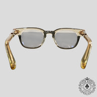 Chrome Hearts Jenna Tail Yea Glasses in Clear/Gold