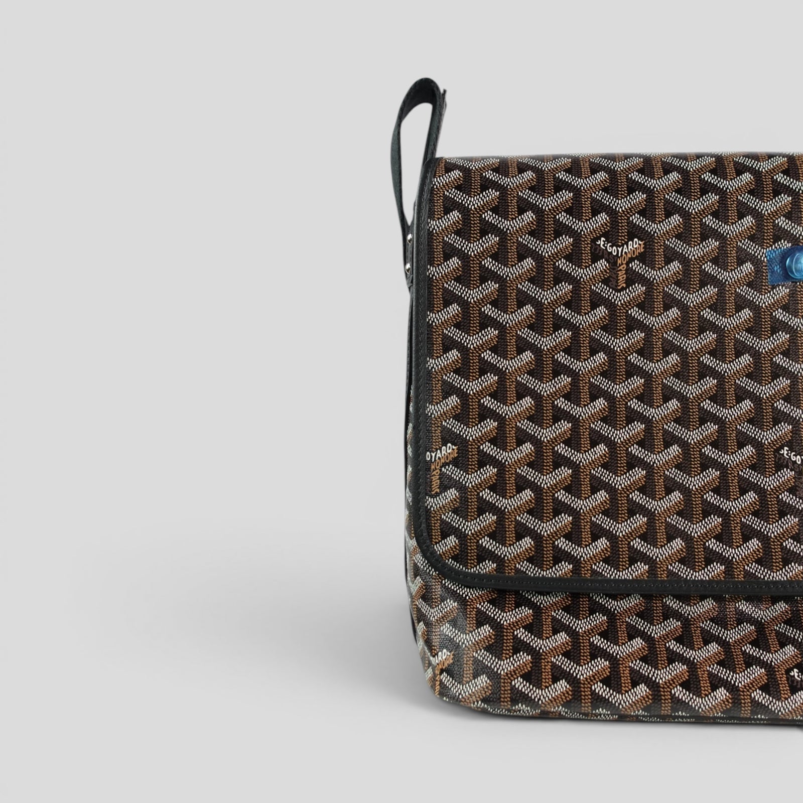 Goyard Capetein MM Messenger Bag in Black