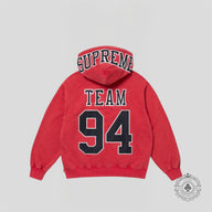 Supreme Team 94 Hooded Sweatshirt in Red