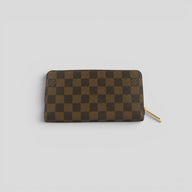 Louis Vuitton Damier Ebene 2019 Christmas Animation Zippy Wallet