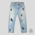 Chrome Hearts Levis Cross Patch Jeans