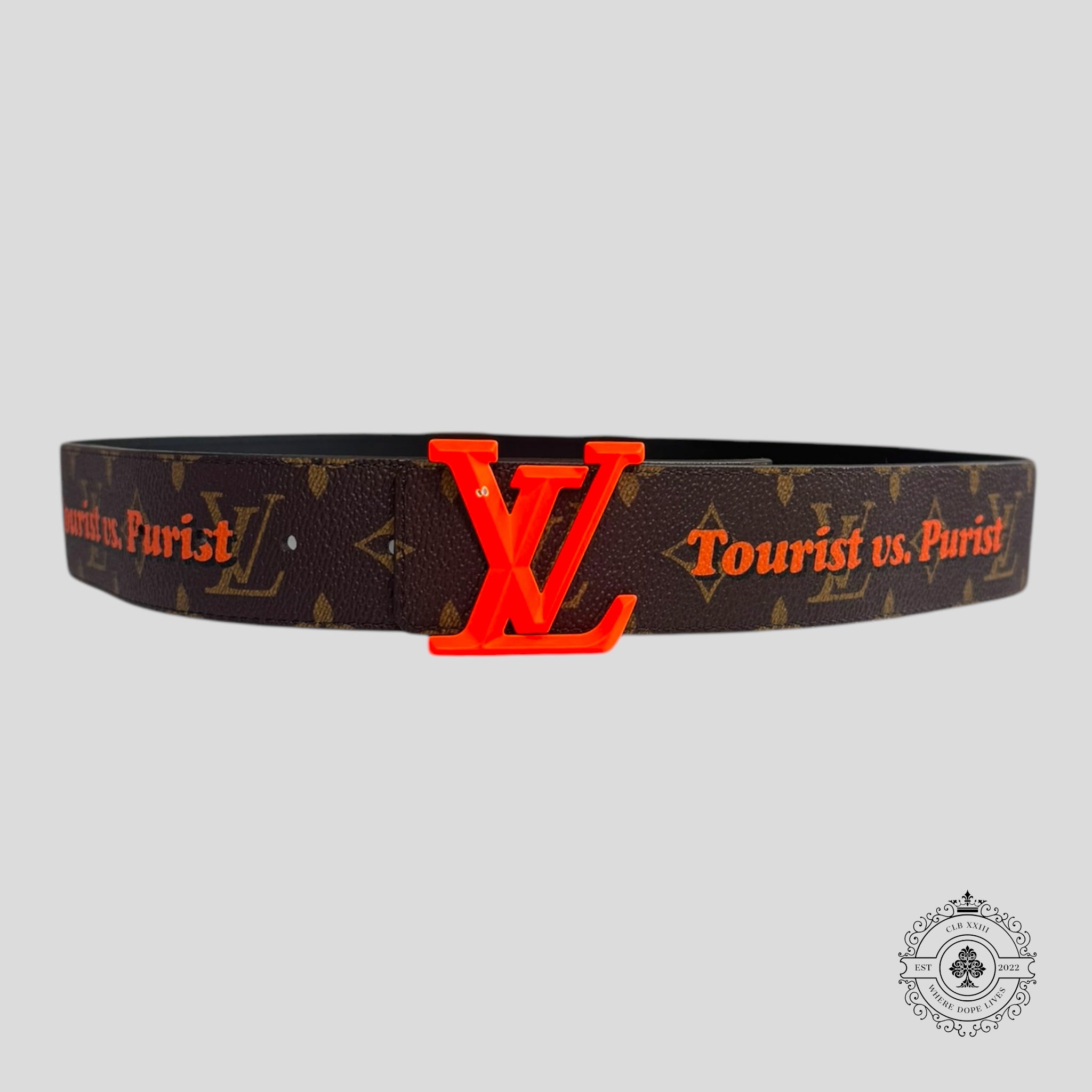 Louis Vuitton Pyramide Cities Chicago Exclusive Reversible Belt