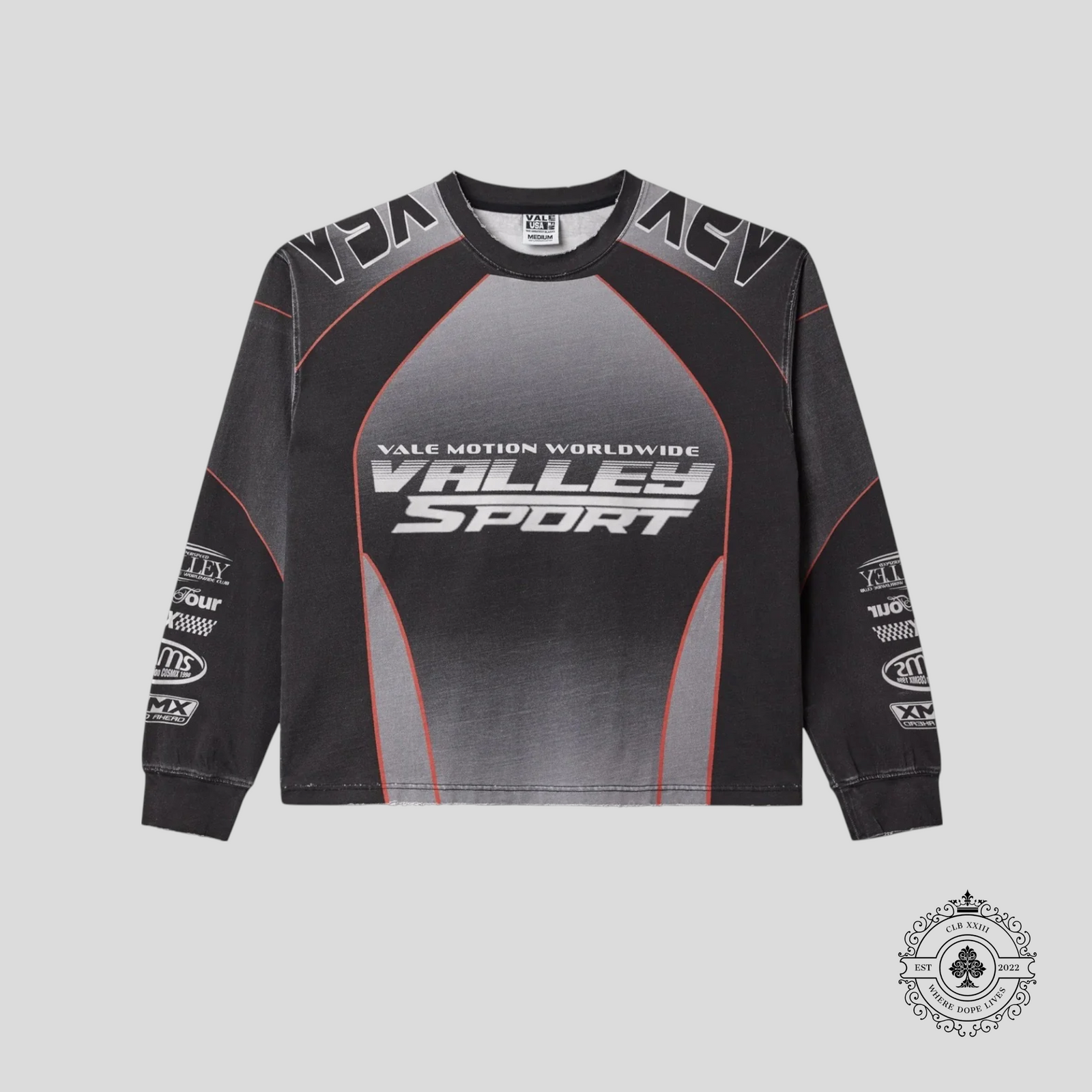 Vale VSX Evo Long Sleeve in Grey
