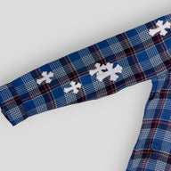 Chrome Hearts Cross Patch Padded Flannel Shirt