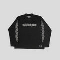 Chrome Hearts Mesh Warm Up Long Sleeve Jersey in Black