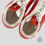 Louis Vuitton Rivoli Sneakers in Red / White