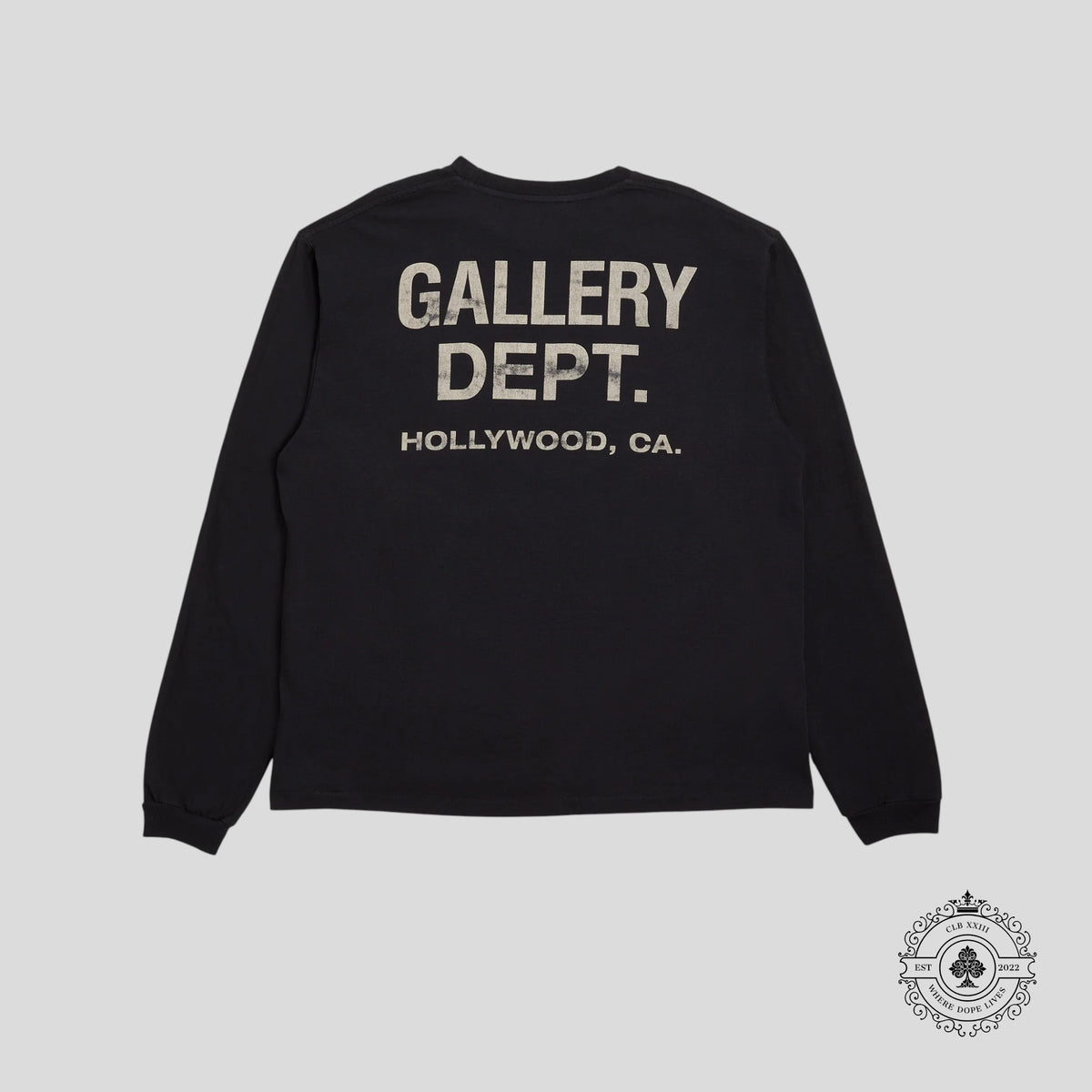 Gallery Dept. Art That Kills Long Sleeve Tee in Black