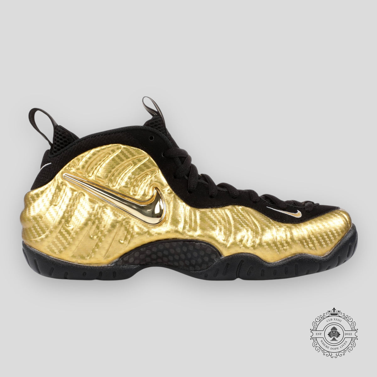 Nike Air Foamposite Pro Metallic Gold