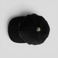Chrome Hearts Scroll Logo Hat in Black