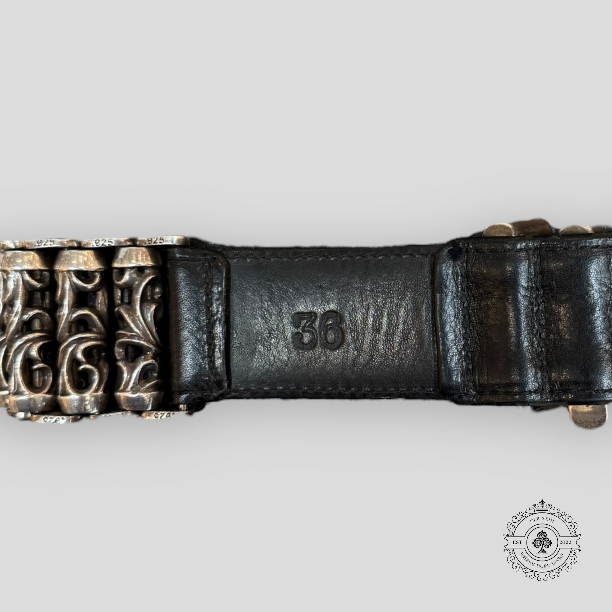 Chrome Hearts Full Celtic Roller Belt